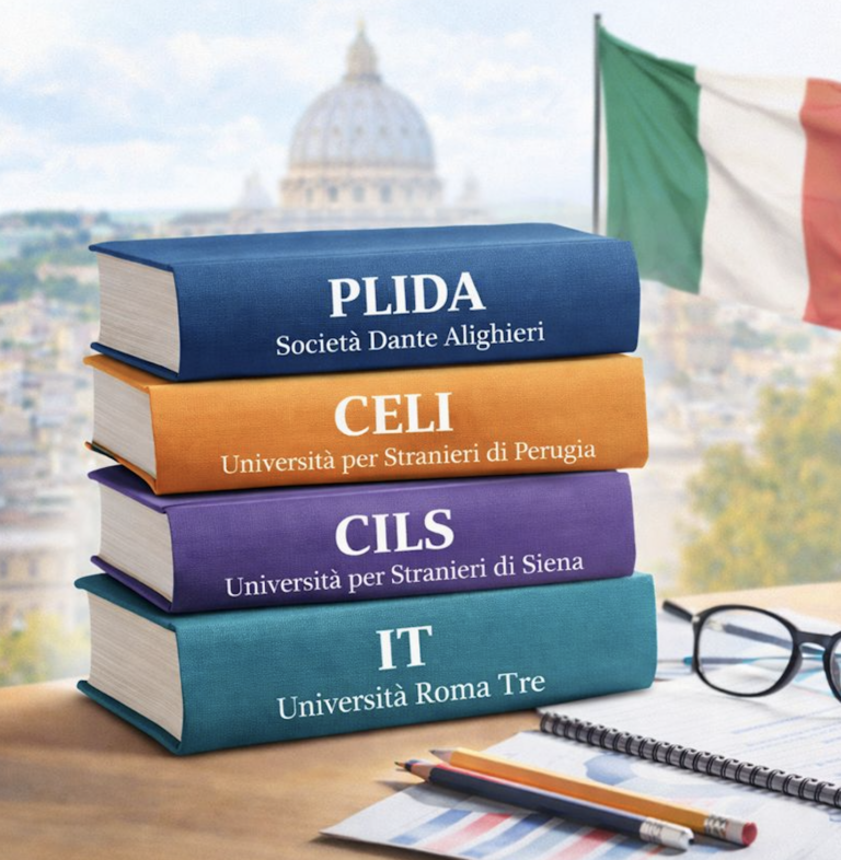 exámenes oficiales de italiano PLIDA CELI CILS e IT